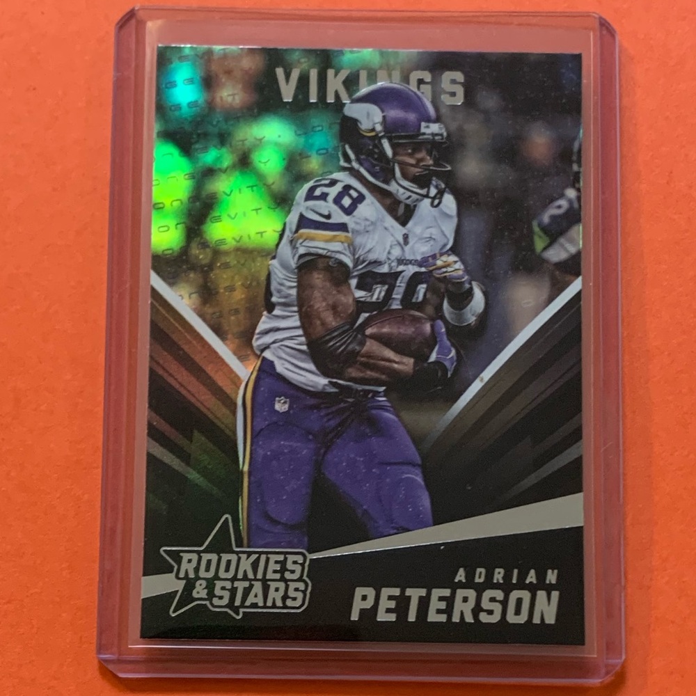 Adrian Peterson #74 2015 Panini Rookies and Stars Football Trading Card